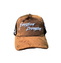 Load image into Gallery viewer, Brown EnvisionDiversity Trucker Hat
